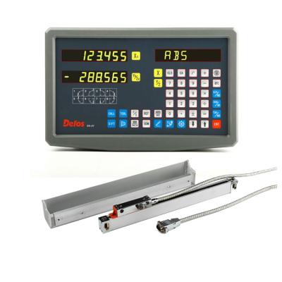 China 2018 Length High Precision Lathe 2 Axis Digital Linear Kit and TTL Gauge DRO Scale Kit for Mill Machine EMD for sale