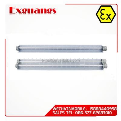 China 1*18W Alloy Aluminum Explosion Proof Fluorescent Light Fitting (IP54 IIB IIC) for sale