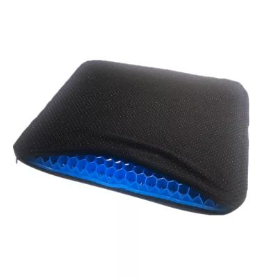 China Brief & BS 50 color car gel cushion sky blue honeycomb simple comfortable office car cooling pad for sale