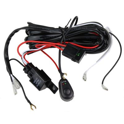 China L102 hot mockups 3M One plus two LED working line wiring fog modification strip lamp switch L102 group for sale