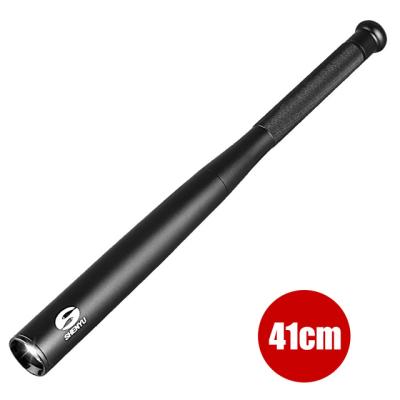 China Emergency T6 super bright 450 lumens font stick torch baseball bat LED flashlight for emergency and self defense for sale