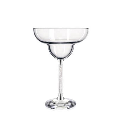 China European and American Martini Creative Cocktail Glass Customized Modern Glass With Diamond Wholesale High Borosilicate Wine Glass for sale