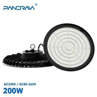 China Warehouse New Arrival Ac85-265v Ac230v Industrial Lighting Workshop Shop 150w 100w 200w Led High Bay Lights for sale