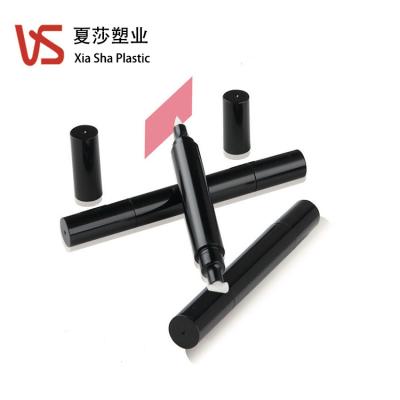 China Cosmetics Cosmetics Eyeliner Pen Tube Containers Packaging With Wing Stamp Private Label Waterproof Black Liquid Eyeliner for sale