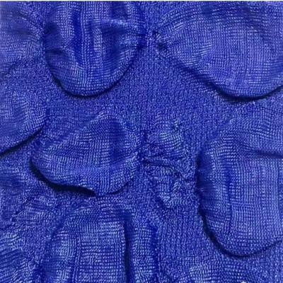 China Breathable New polyester ammonia knitted jacquard fabric for sale