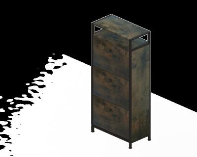 China (Other) NEW ARRIVAL Adjustable Shoe Rack Storage Cabinet Vintage For Entryway for sale