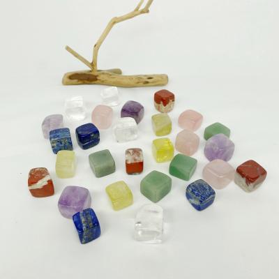 China Europe Wholesale Bulk High Quality Healing Crystal Stones Tumbled Crystals Cube Tumbles for sale