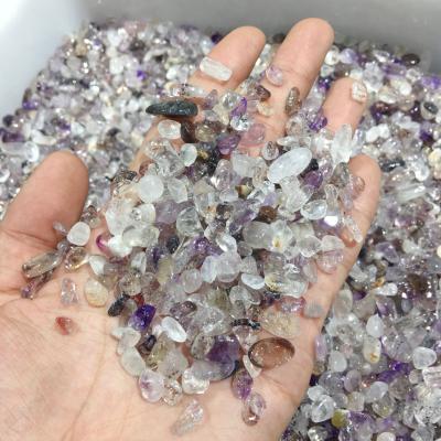 China Europe 7 Seven Stunning Crystal Gravel Tumble Stone For Sale for sale