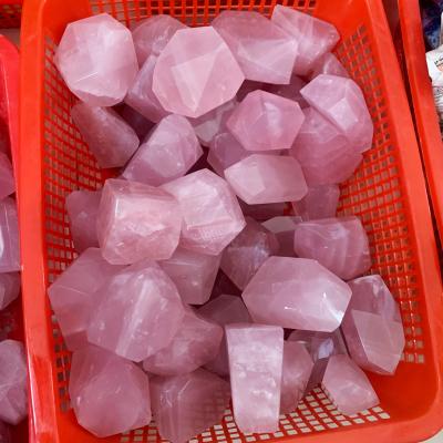 China Wholesale Natural Healing Crystals from Africa Crystal Quartz Rose Quartz Freeform for Home Decoration for sale