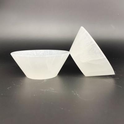 China Healing Africa Crystal Selenite Crystal Bowl white for decoration Nagao de cm Crystal Crafts Feng Shui Home from wholesale 9 of household supplies for sale