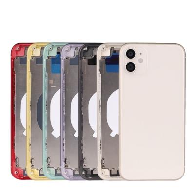 China Original Glass Battery Back Panel Cell Phone Housing For Iphone 11 Housing Parts for sale