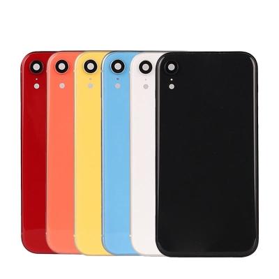 China Glass Wholesale high quality original battery back panel mobile phone Housing assembly for iPhone XR for sale