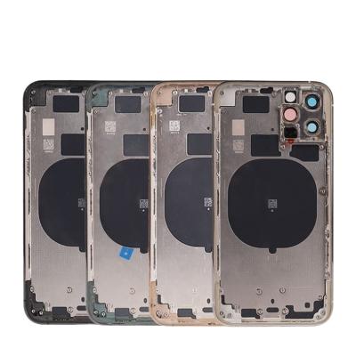 China High Quality Back Cover Glass Housing For Iphone 11 pro Max Back Glass Frame Change for sale