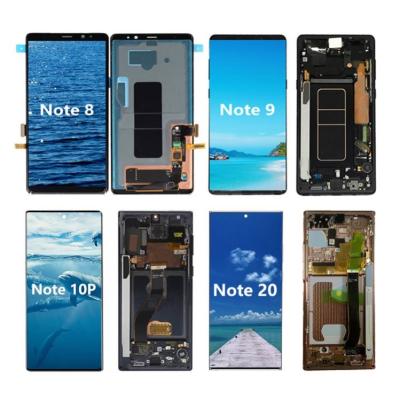 China For Galaxy S22 OEM OLED Screen For Samsung Galaxy Note 10 N970 AMOLED LCD Display Touch Screen With Frame Mobile Phone Repair Replacement for sale