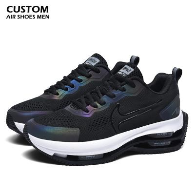 China CUSHIONING Custom Logo OEM Sneaker Sports Wholesale Men Air Shoes air cushion running sneakers sports shoes for sale