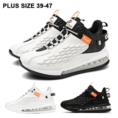 China Wholesale Custom Logo Men's Sneaker Casual Comfort CUSHIONING Knitting Mesh Air Cushion Running Shoes for sale