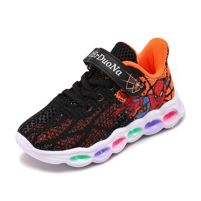 China Unisex Usb Rechargeable Led Light Shoes For Kids Hot Selling Light Up Led Sneakers Kids Shoes for sale