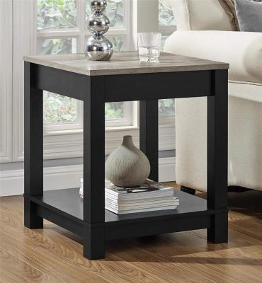 China Modern PC Desk Console Table Coffee Table With Open Storage Shelf For Living Room for sale