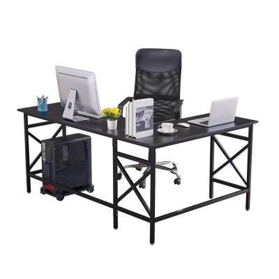 China Large Corner L-Shaped Table Modern Office Home Office PC Desktop Computer Gaming Laptop Study Table Workstation for sale