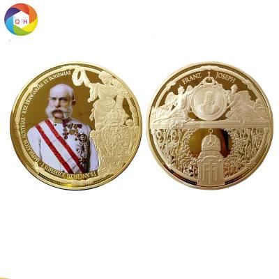 China Australian Chinese coin maker custom gold plated collectible vintage 3d challenge coins for sale