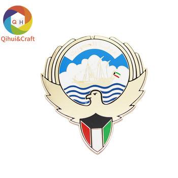 China Europe Enamel pin Anime metal logo custom lapel Eagle portable specialist manufacturer of irregular shaped badges for sale