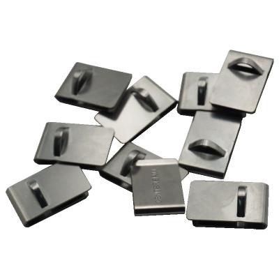 China Sheet Metal Parts Stainless Steel Sheet Steel Custom Fabrication Stamping Metal Belt Spring Clip for sale