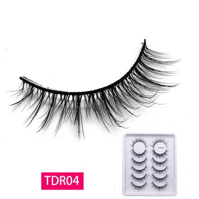 China Saiyii Natural Cruelty Free Reusable Comfortable 3D Strip Eyelashes Full Natural False Eyelashes Lashes 6 Pairs for sale