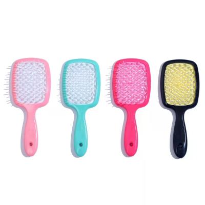 China SAIYII Wholesale Waterproof Anti Tangle Scalp Massaging Wet Dry Hair Brush Paddle Detangling Hairbrush for sale