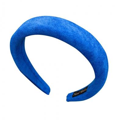 China Sport/Daily 5cm Width Velvet Sponge Hairband Women Hair Accessories Head Band Fashion Headwear Wide Padded Headbands for sale