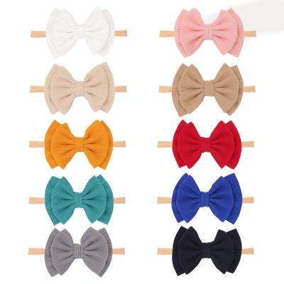 China Sport / SAIYII Daily Baby Butterfly Elastic Hair Circles Headbands for sale