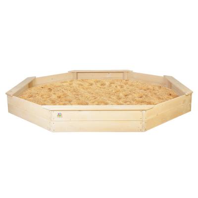 China Ourdoor Toys Large Wooden Sandbox Kids Garden Sandbox Outdoor Playground Sandbox for sale