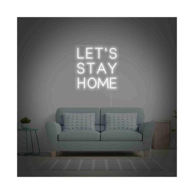 China 2021 Creative Til Death LED Neon Sign High Quality Multicolor Room Letters Hotel Wall Hanging Lamp Decoration for sale