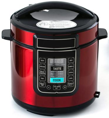 China Household Pressure 5/6Liter RED Electric Slowcooker for sale