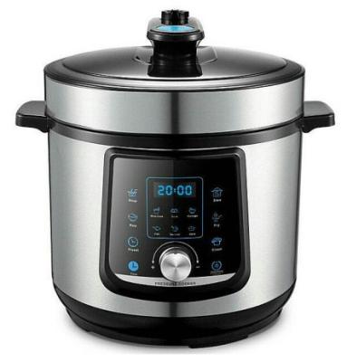 China Household 6Liter Knob+Touch Panel CE CB Certificates Electric Pressure Cooker for sale