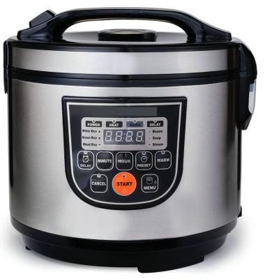 China Hot Stainless Steel Pressure Cooker 6L Household Supply Small Size Rice Cookers for sale