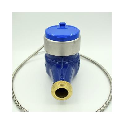 China Water meter factory direct photoelectric brass water flow meter distribution water pipe network for sale