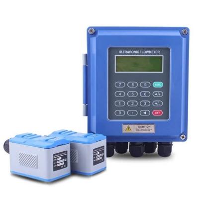 China High accuracy flange on or plug in ultrasonic flow meter suitable for any pipes for sale