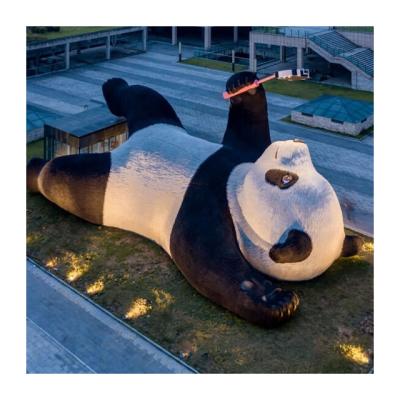 China China hand carving technology in the forest garden of China Giant Panda Statue Park for sale