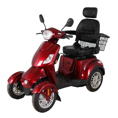 China EEC Approved 500w/800w Electric Mobility Scooter Four Wheel Suit For 1600*710*1150mm Older Or Disabled for sale