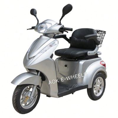 China Passenger 500W/800W 3 Wheel Electric Mobility Scooter Triycle Suit For Elderly Or Handicapped for sale