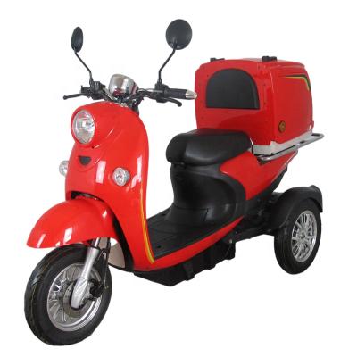 China 3 wheel with bigger trunk electric dining tricycle/three-wheeler mobility scooter to send fast food TC-032 for sale