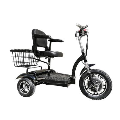 China Cheap Passenger 3 Wheel Electric Scooter Adults , 500W Adult Electric Mobility Tricycle With Front Basket for sale