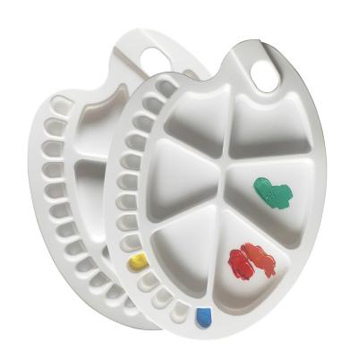 China 20-Well Plastic Artist Painting Palette for Kids, Art Students, Classroom, Classroom Craft Projects, Party Events for sale