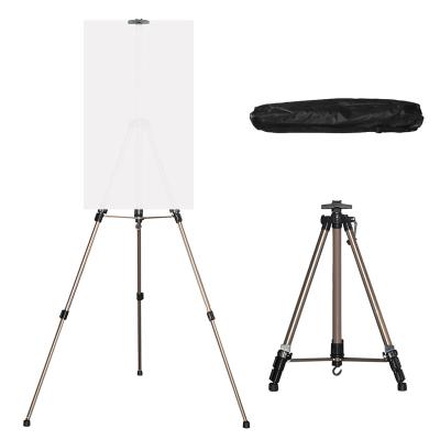 China Wooden Easel Artist Studio Painting Display Tripod Easel Painting Stand for Painting Adjustable for sale