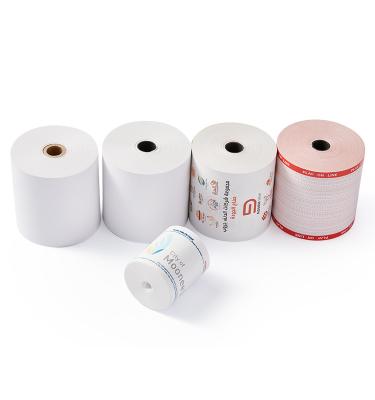 China Cash Regester Printer High Quality Factory Price Thermal Paper Roll 80x65mm 57x60mm Cash Register POS Paper Roll for sale