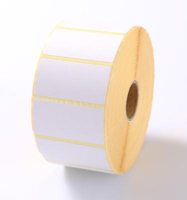 China Waterproof Custom Label Roll Up Label Thermal Sticker Roll Direct Barcode Labels for sale