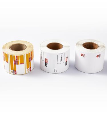 China Waterproof Thermal Label Roll Blank 102x152mm*500pcs Tri-proof Thermal Label Sticker for sale