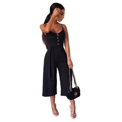 China 2021 New Summer Europe QUICK DRY One Piece Classy Tender Overalls Overalls Women's Clothing For Women for sale