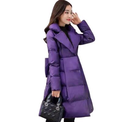 China Anti-Wrinkle Long Quilted Stripper Coat Wholesale Customized High Quality Off The Fit Full Sleeved Pique Stripper Jacket For Women for sale