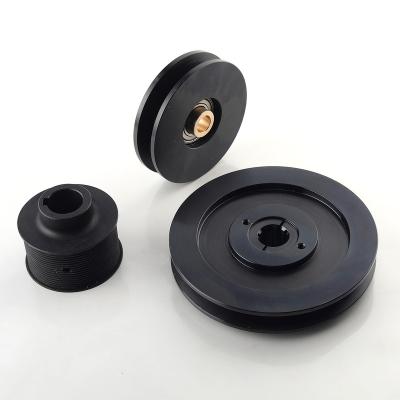 China Customize according to sample or good quality steel drawing hot selling black customize new belt pulley for sale